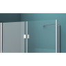 Душевой уголок BELBAGNO ALBANO-ASH-1-90/80-C-Cr