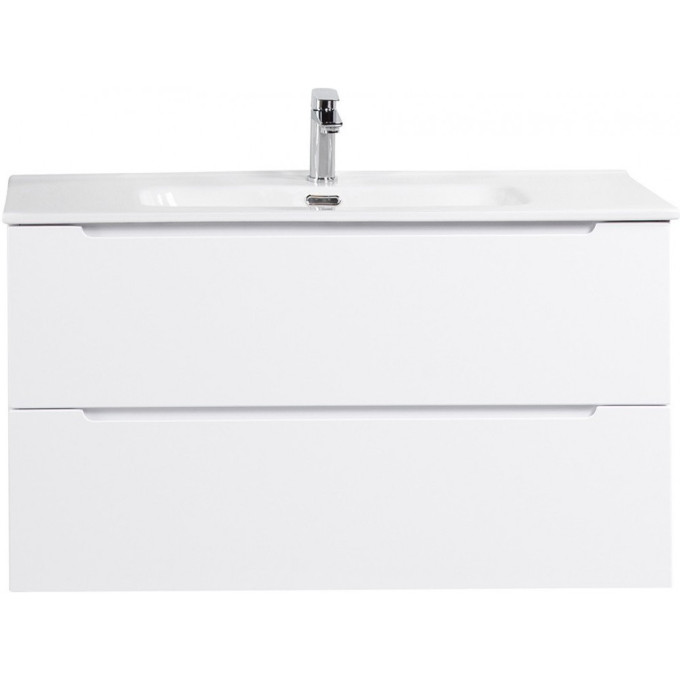 Тумба Bianco Lucido 100 см BELBAGNO ETNA BELBAGNO ETNA ETNA100BL-KEPMCO-1346-SET